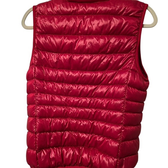 UNIQLO Red Down Puffer Vest Medium - Picture 4 of 8